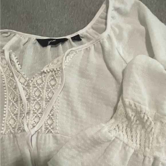GNW white lace tunic blouse - Picture 5 of 6